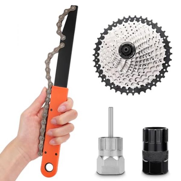 Zahnkranzabzieher mit Kettenpeitsche